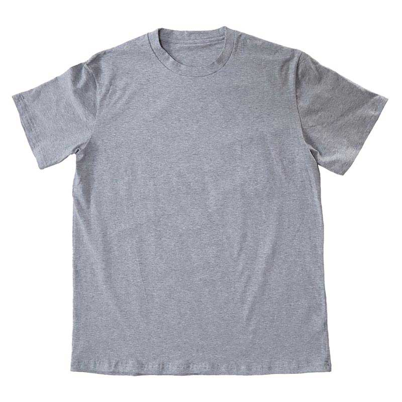 stk216 クルーネックTシャツ  グレー